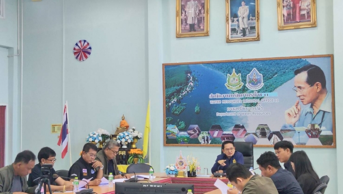 ทส. ทน. สทน.11 ส่วนพัฒนาและฟื้นฟูแหล่งน้ำ ร่วมประชุมคณะทำงานติดตาม ตรวจสอบแหล่งน้ำ พร้อมระบบกระจายน้ำด้วยพลังงานแสงอาทิตย์และ ซ่อมแซมบำรุงรักษา โครงการอนุรักษ์ ฟื้นฟู พัฒนาแหล่งน้ำ และโครงการพัฒนาและเพิ่มประสิทธิภาพระบบกระจายน้ำ