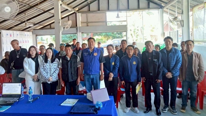 กรมทรัพยากรน้ำ โดยสำนักงานทรัพยากรน้ำที่ 1 ดำเนินโครงการฝึกอบรมเชิงปฏิบัติการหลักสูตรการบริหารจัดการน้ำ และดูแลรักษาอย่างมีส่วนร่วมและยั่งยืน (เสริมสร้างความเข้มเเข็งกลุ่มผู้ใช้น้ำ/เครือข่ายเดิม) กลุ่มผู้ใช้น้ำหนองปงสิงห์ - อ่างเก็บน้ำห้วยไร่