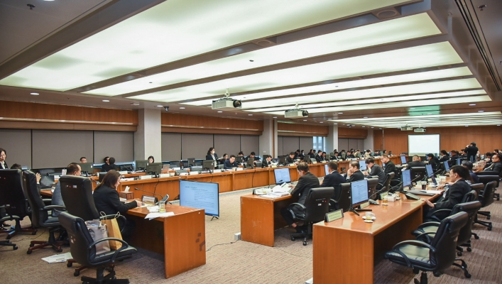 กรมทรัพยากรน้ำเข้าร่วมประชุมกับคณะกรรมาธิการติดตามการบริหารงบประมาณ