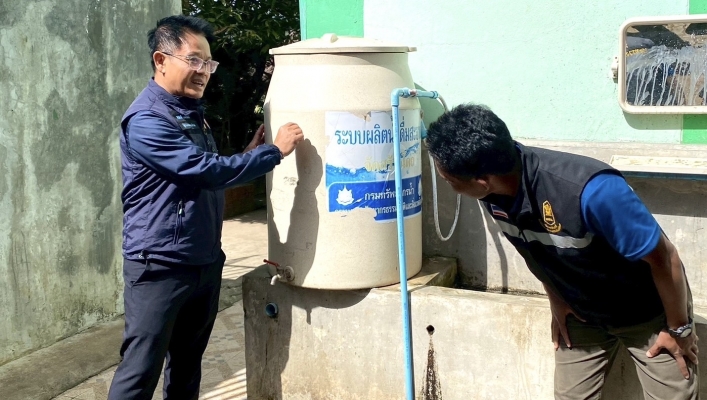 สทน.1 นิเทศ ติดตาม ซ่อมบำรุงระบบผลิตน้ำสะอาดพื้นที่สูงเชียงใหม่ เพื่อความมั่นคงด้านน้ำอุปโภคบริโภค