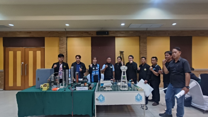 ทส. ทน. สทน.11 ส่วนเครื่องกล ร่วมเป็นวิทยากรให้ความรู้ พัฒนามาตรฐานประปาหมู่บ้าน