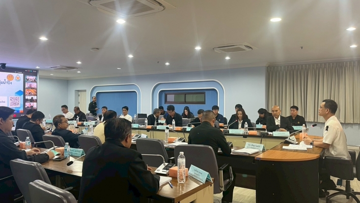 สทน.1 ร่วมประชุมนำเสนอข้อมูลการขออนุญาตใช้น้ำต่อคณะกรรมการลุ่มน้ำปิง ครั้งที่ 10/2568