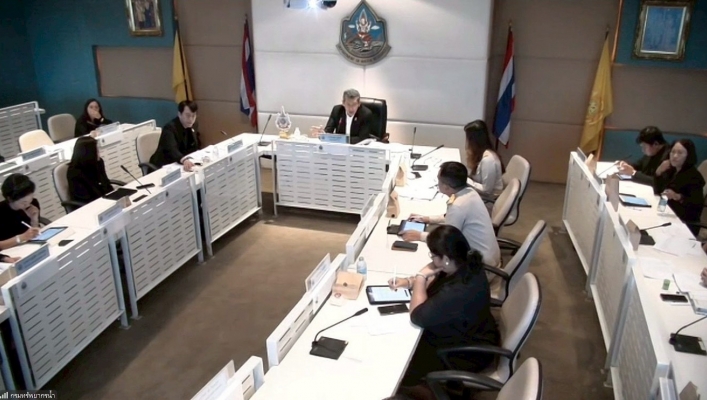 กรมทรัพยากรน้ำโดยสำนักงานทรัพยากรน้ำที่ 1 ประชุมคณะกรรมการควบคุมภายในและการบริหารการจัดการความเสี่ยง กรมทรัพยากรน้ำ ครั้งที่ 3/2568