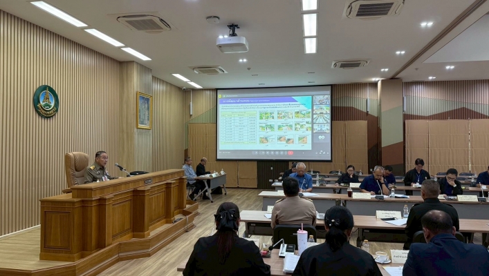 กรมทรัพยากรน้ำ โดย สำนักงานทรัพยากรน้ำที่ 1 เข้าร่วมประชุมคณะกรรมการกลั่นกรอง และขับเคลื่อนการปฏิบัติตามนโยบาย ครั้งที่ 4/2569 ประจำเดือน มกราคม 2569