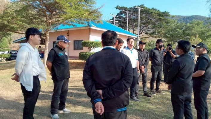 สทน.7 เข้าร่วมประชุมและลงพื้นที่เพื่อติดตามสถานการณ์น้ำในพื้นที่จังหวัดประจวบคีรีขันธ์