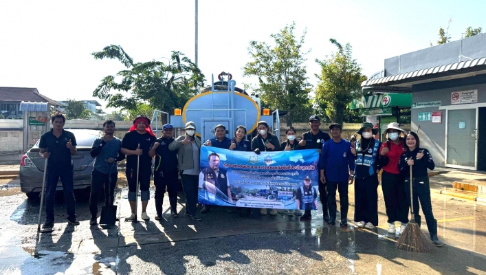 สทน.6 ดำเนินการติดตั้งเครื่องสูบน้ำ ขนาด 12 นิ้ว จำนวน 1 เครื่อง เพื่อช่วยเหลือประชาชนที่ได้รับผลกระทบจากอุทกภัย ในพื้นที่น้ำท่วมขัง จ.สงขลา