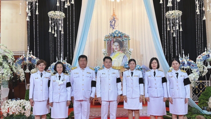 สทน.6 เข้าร่วมพิธีบำเพ็ญกุศลปัญญาสมวาร 50 วัน เพื่ออุทิศถวายเป็นพระราชกุศลแด่สมเด็จพระนางเจ้าสิริกิติ์ พระบรมราชินีนาถ พระบรมราชชนนีพันปีหลวง