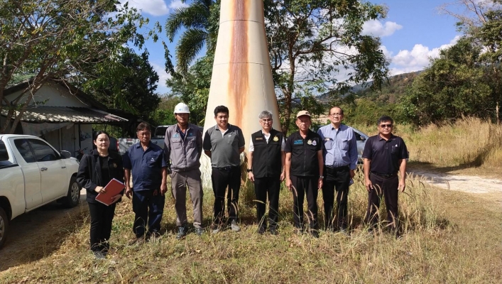​สทน.6 ลงพื้นที่ร่วมตรวจสถานที่และกำกับการเก็บตัวอย่างน้ำ ของบริษัท สยามภูริมงคล จำกัด