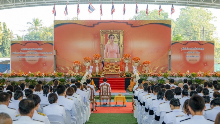สทน.9 เข้าร่วมพิธีเจริญพระพุทธมนต์และทำบุญตักบาตรถวายพระกุศลเฉลิมพระเกียรติ เนื่องในวันคล้ายวันประสูติ สมเด็จพระเจ้าลูกเธอ เจ้าฟ้าพัชรกิติยาภาฯ ณ โดมเวทีกลาง ศาลากลางจังหวัดพิษณุโลก อำเภอเมือง จังหวัดพิษณุโลก