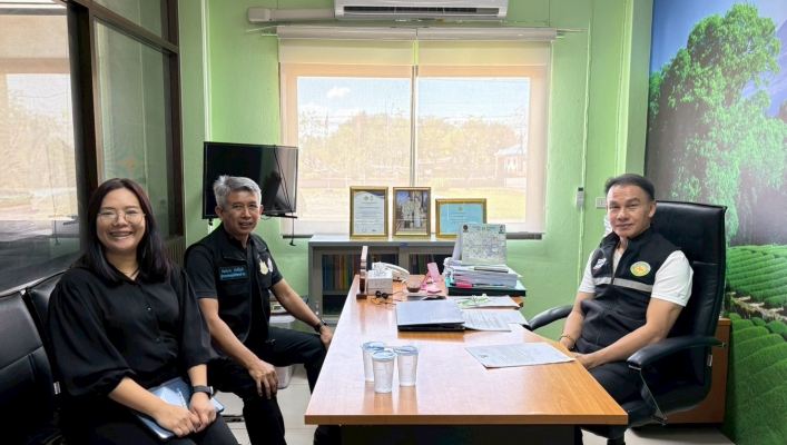 สทน.6 ลงพื้นที่ประสานการจัดตั้งและให้ความรู้กลุ่มผู้ใช้น้ำโครงการก่อสร้างระบบกระจายน้ำด้วยพลังงานแสงอาทิตย์ บ้านนนทรี หมู่ที่ 8 ตำบลนนทรี อำเภอกบินทร์บุรี จังหวัดปราจีนบุรี