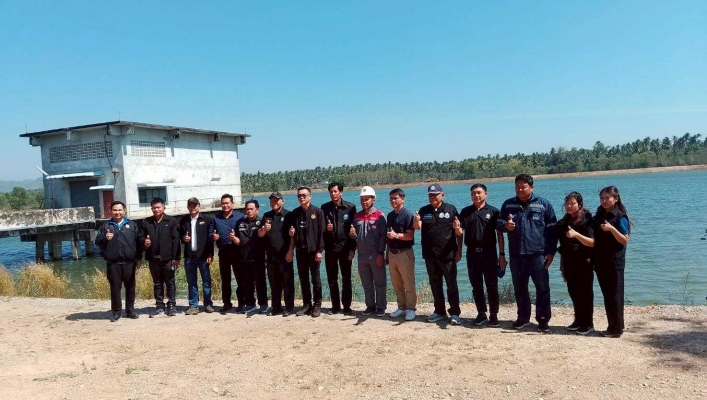 สทน.7 ประชุมและลงพื้นที่เพื่อติดตามสถานการณ์น้ำ ในพื้นที่จังหวัดประจวบคีรีขันธ์ตามข้อสังการคณะกรรมการลุ่มน้ำเพชรบุรี - ประจวบคีรีขันธ์ ครั้งที่ 6/2568