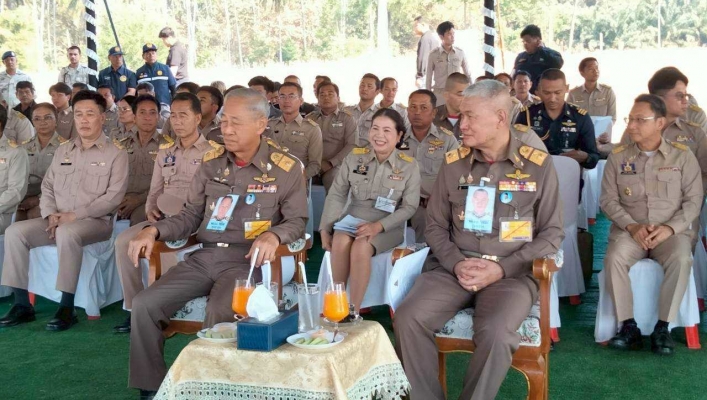 สทน.7 ร่วมติดตามการดำเนินโครงการอันเนื่องมาจากพระราชดำริในพื้นที่จังหวัดประจวบคีรีขันธ์