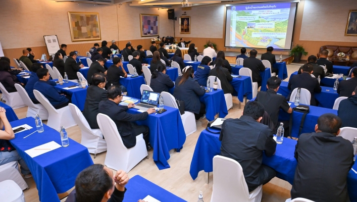 กรมทรัพยากรน้ำจัดโครงการฝึกอบรมการสำรวจข้อมูลอุทกวิทยาเพื่อการเฝ้าระวังและเตือนภัยสถานการณ์น้ำ