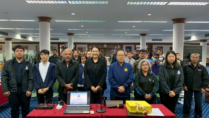 กรมทรัพยากรน้ำ โดย สำนักงานทรัพยากรน้ำที่ 1ส่วนสำรวจและออกแบบ เข้าร่วมประชุมปฐมนิเทศ โครงการค่าใช้จ่ายในการสำรวจและ ศึกษาศักยภาพแหล่งน้ำในพื้นที่ลำน้ำแม่กลาง อำเภอจอมทอง จังหวัดเชียงใหม่