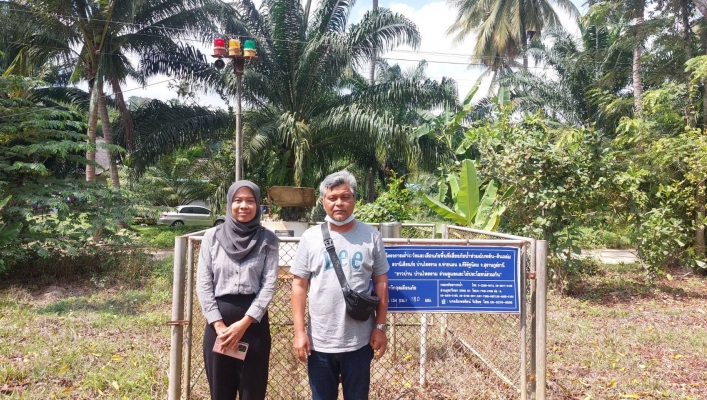 สทน.10 ตรวจสอบ ซ่อม บำรุงรักษา สถานีเตือนภัยล่วงหน้า EWS.