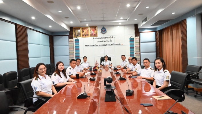 กรมทรัพยากรน้ำ โดยสำนักงานทรัพยากรน้ำที่1 เข้าร่วมประชุมการตรวจติดตามการดำเนินงานตามภารกิจของกรมทรัพยากรน้ำ