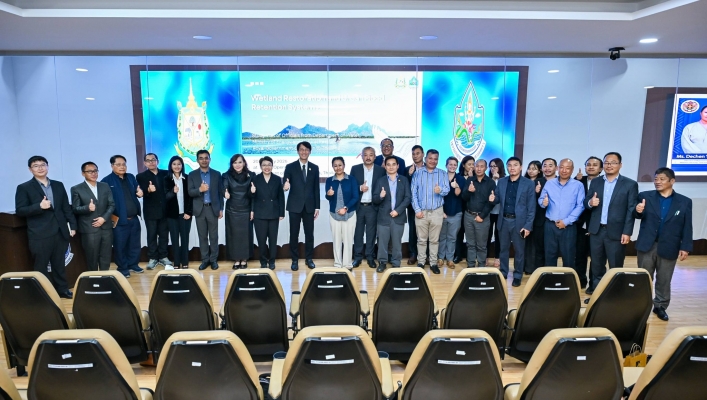 กรมทรัพยากรน้ำ ต้อนรับคณะภูฏาน ในการศึกษาดูงานระบบจัดการน้ำท่วมในเขตเมืองและพื้นที่ชุ่มน้ำ