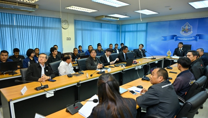 กรมทรัพยากรน้ำเปิดโครงการอบรมใช้ AI เสริมศักยภาพการเขียนรายงานก่อสร้าง การควบคุมงานและการบริหารสัญญา