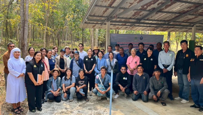 สทน.7 จัดโครงการเสริมสร้างความเข้มแข็งกลุ่มผู้ใช้น้ำ/เครือข่ายเดิม กลุ่มผู้ใช้น้ำบ้านทุ่งมะลิคร้อ ตำบลหนองพันจันทร์ อำเภอบ้านคา จังหวัดราชบุรี