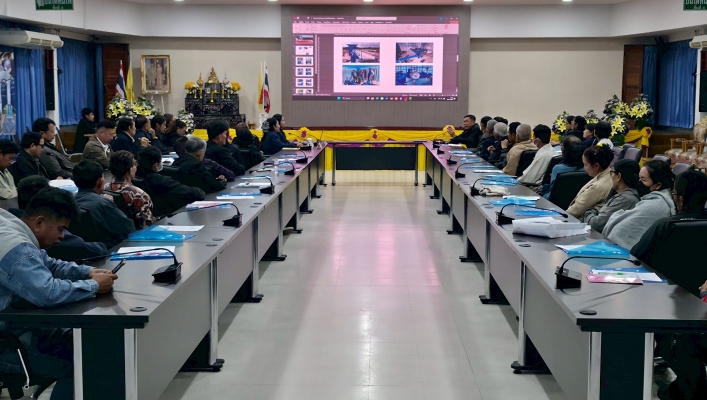 สทน.9 จัดโครงการจัดตั้งและให้ความรู้กลุ่มผู้ใช้น้ำ โครงการก่อสร้างระบบกระจายน้ำด้วยพลังงานแสงอาทิตย์ลำน้ำปาด หมู่ที่ 4,6,7 ตำบลแสนตอ อำเภอน้ำปาด จังหวัดอุตรดิตถ์ ณ ห้องประชุมเทศบาลตำบลน้ำปาด ตำบลน้ำปาด อำเภอน้ำปาด จังหวัดอุตรดิตถ์