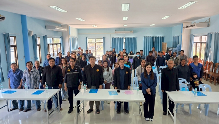 สทน.9 จัดโครงการจัดตั้งและให้ความรู้กลุ่มผู้ใช้น้ำ โครงการก่อสร้างระบบกระจายน้ำด้วยพลังงานแสงอาทิตย์หนองเปื๋อย บ้านเวียงตั้ง ตำบลวังธง อำเภอเมืองแพร่ จังหวัดแพร่ ณ ห้องประชุมองค์การบริหารส่วนตำบลวังธง ตำบลวังธง อำเภอเมืองแพร่ จังหวัดแพร่