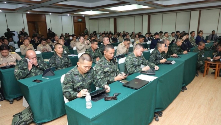 ทส. ทน. สทน.11 ส่วนพัฒนาและฟื้นฟูแหล่งน้ำ ร่วมประชุมเชิงปฏิบัติการ “การเสริมทักษะและศักยภาพการปฏิบัติงาน การพัฒนาพื้นที่เพื่อเสริมความมั่นคงตามแนวชายแดนระดับจังหวัด” ประจำปีงบประมาณ พ.ศ.2569