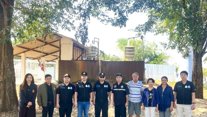 สทน.1 ร่วมกับ กจน. ตรวจเข้มประปาสัมปทานหมู่บ้านจัดสรร “สินธานี 2” เชียงราย ย้ำปฏิบัติตามข้อกำหนด-คุณภาพน้ำต้องสะอาด