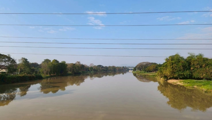 กรมทรัพยากรน้ำ  โดย สำนักงานทรัพยากรน้ำที่ 1  ส่วนอุทกวิทยาที่ 2 เชียงราย  เก็บตัวอย่างคุณภาพน้ำประจำเดือน มกราคม ครั้งที่ 2