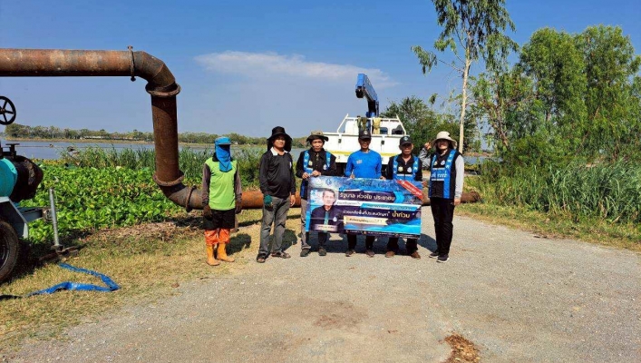 สทน.7 ติดตั้งเครื่องสูบน้ำ บรรเทาความเดือดร้อน ให้กับประชาชนในพื้นที่ตำบลเจดีย์ จังหวัดสุพรรณบุรี