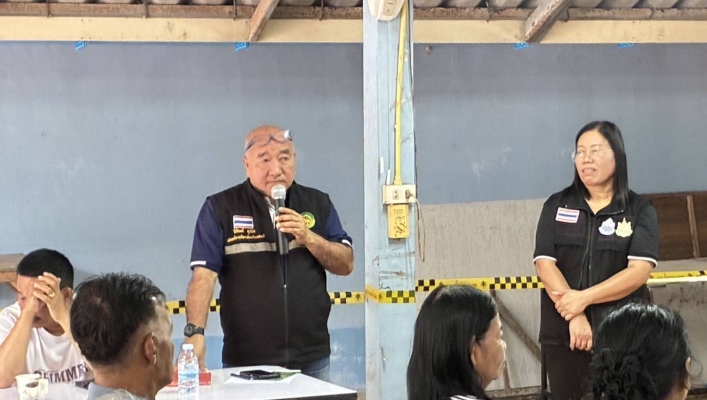 สทน.10 ประชุมเชิงปฏิบัติการรับฟังความคิดเห็นตามระเบียบสำนักนายกรัฐมนตรี ว่าด้วยการรับฟังความคิดเห็นของประชาชน พ.ศ. 2548 โครงการก่อสร้างฝ่ายคลองมัดพร้อมระบบกระจายน้ำ ตำบลสะพลี อำเภอปะทิว จังหวัดชุมพร