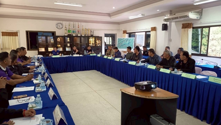 กรมทรัพยากรน้ำ โดยสำนักงานทรัพยากรน้ำที่ 1 ร่วมประชุมแนวทางการกำจัดผักตบชวาในพื้นที่ทะเลสาบเชียงแสน