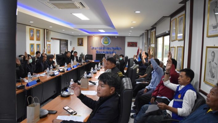 ทส. ทน. สทน.11 ส่วนอุทกวิทยา เข้าร่วมประชุมคณะกรรมการจัดการชลประทาน (JMC) เขื่อนลำเซบายอุบลราชธานี