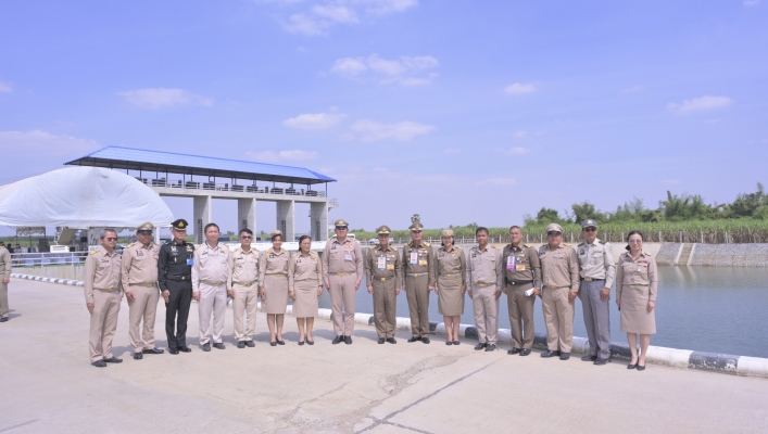 สทน.7 ร่วมติดตามการดำเนินงานโครงการอันเนื่องมาจากพระราชดำริ ในจังหวัดกาญจนบุรี