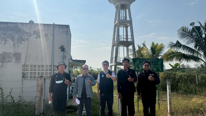 สทน.1 ติดตามผลการปรับปรุงคุณภาพระบบประปาหมู่บ้าน ของ อปท. ตามโครงการเสริมสร้างศักยภาพ องค์กรปกครองส่วนท้องถิ่นในการประเมินคุณภาพ ระบบประปาหมู่บ้าน