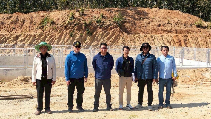 กรมทรัพยากรน้ำ โดย สำนักงานทรัพยากรน้ำที่ 1 ลงพื้นที่เร่งรัด/ติดตาม โครงการอนุรักษ์ฟื้นฟูแหล่งน้ำพร้อมระบบกระจายน้ำ สนับสนุนพื้นที่ คทช.บ้านท้องฝาย