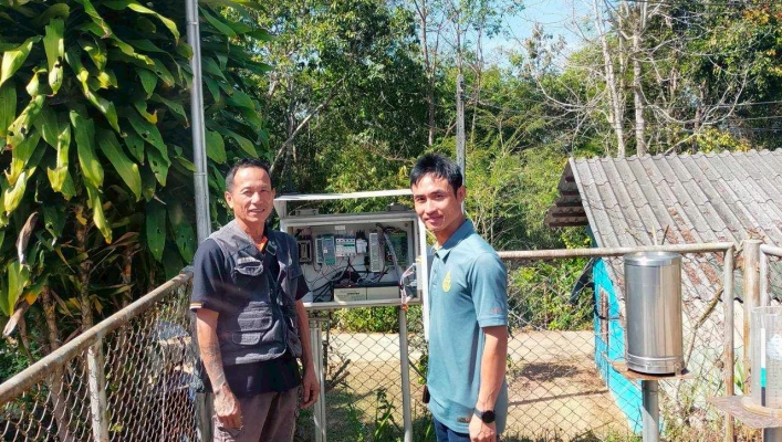 กรมทรัพยากรน้ำ โดยสำนักงานทรัพยากรน้ำที่ 1 ส่วนอุทกวิทยาที่ 3 แม่ฮ่องสอน “ลงพื้นที่ติดตาม ตรวจสอบ ซ่อมบำรุง ปรับปรุงภูมิทัศน์ สถานีเตือนภัยล่วงหน้า (Early Warning) ในเขตพื้นที่  จ. แม่ฮ่องสอน”