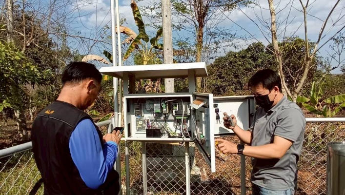 กรมทรัพยากรน้ำ โดย สำนักงานทรัพยากรน้ำที่ 1 ส่วนอุกทกวิทยาที่ 2 เชียงราย ลงพื้นที่ตรวจสอบ ซ่อมแซม ระบบเตือนภัยล่วงหน้า ( Early Warning ) ในเขตพื้นที่ จ.เชียงราย และ จ.พะเยา