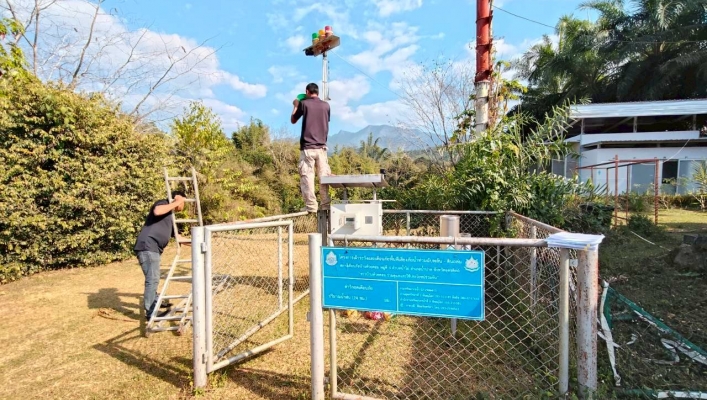 สทน.9 ลงพื้นที่โยกย้ายสถานีเตือนภัย  และตรวจสอบ ซ่อมแซม บำรุงรักษาระบบเตือนภัยน้ำท่วม - ดินถล่ม (Early Warning) ในเขตพื้นที่จังหวัดอุตรดิตถ์ และจังหวัดสุโขทัย