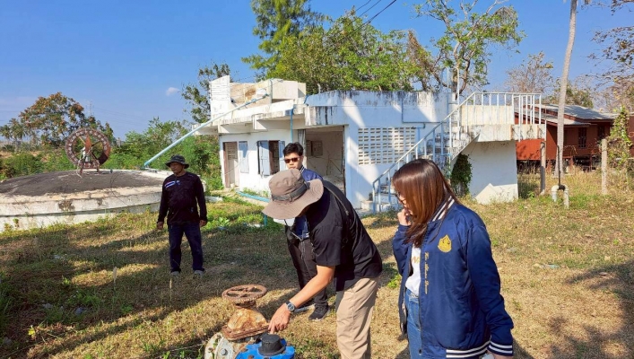 สทน.7 ลงพื้นที่ดำเนินโครงการเสริมสร้างศักยภาพองค์กรปกครองส่วนท้องถิ่นในการประเมินคุณภาพระบบประปาหมู่บ้าน