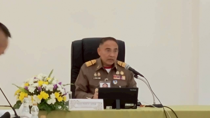 กรมทรัพยากรน้ำ โดยสำนักงานทรัพยากรน้ำที่ 1 สอน.4 เชียงราย ร่วมพิธีมอบถุงพระราชทานและประชุมติดตามผลการดำเนินงานศูนย์พัฒนาโครงการหลวงห้วยน้ำขุ่น