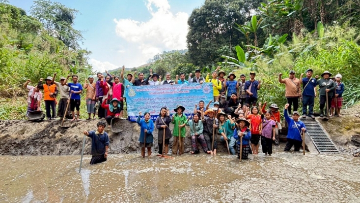 กรมทรัพยากรน้ำ โดยสำนักงานทรัพยากรน้ำที่ 1 สอน. 3 กำแพงเพชร จัดกิจกรรมโครงการบริหารจัดการน้ำอย่างมีส่วนร่วม (เสริมสร้างความเข้มแข็งกลุ่มผู้ใช้น้ำ/เครือข่ายเดิม) “กลุ่มผู้ใช้น้ำสนับสนุนศูนย์พัฒนาโครงการหลวงเลอตอ บ้านห้วยสินา (ระยะที่ 3)”