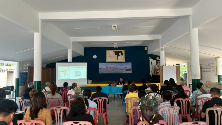 สทน.7 จัดโครงการจัดตั้งและให้ความรู้กลุ่มผู้ใช้น้ำ ในพื้นที่จังหวัดประจวบคีรีขันธ์