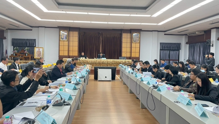 กรมทรัพยากรน้ำ โดย สำนักงานทรัพยากรน้ำที่ 1 ประชุมคณะอนุกรรมการประสานงานโครงการพัฒนาของ สถาบันส่งเสริมและพัฒนากิจกรรมปิดทองหลังพระ สืบสานแนวพระราชดำริ ประจำจังหวัดพะเยา ครั้งที่ 1/2569