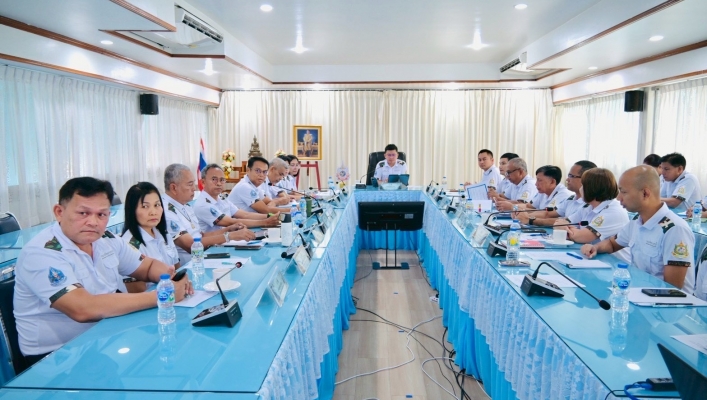 สทน.8 ประชุมผู้บริหารสำนักงานทรัพยากรน้ำที่ 8 ครั้งที่ 1/2569