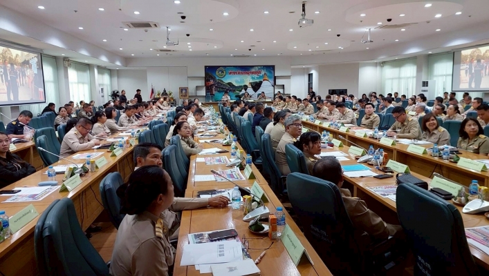 สทน.7 ร่วมประชุมคณะกรมการจังหวัดกาญจนบุรี หัวหน้าส่วนราชการที่เกี่ยวข้องและภาคเอกชน