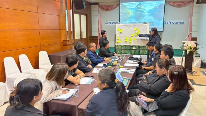 กรมทรัพยากรน้ำ โดยสำนักงานทรัพยากรน้ำที่ 1 สอน.3 กำแพงเพชร เข้าร่วมประชุมเชิงปฏิบัติการเพื่อขับเคลื่อนแผนการลดก๊าซเรือนกระจก ระดับจังหวัดกำแพงเพชร