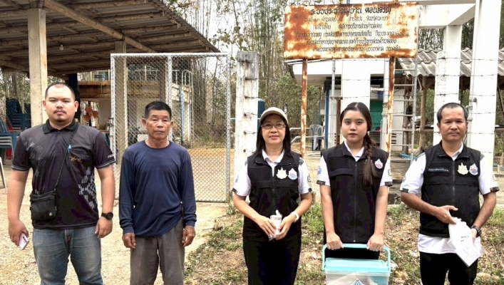 สทน.1 เก็บตัวอย่างน้ำประปาหมู่บ้าน จ.พะเยา เพื่อวิเคราะห์คุณภาพและประเมินระบบ