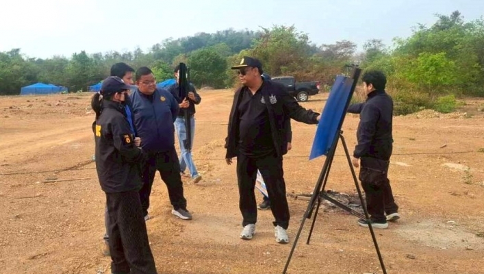 สำนักงานทรัพยากรน้ำที่ 2 นำคณะ เจ้าหน้าที่ ป.ป.ช. จ.พิษณุโลก ลงพื้นที่ตรวจสอบโครงการในพื้นที่  จ.อุทัยธานี