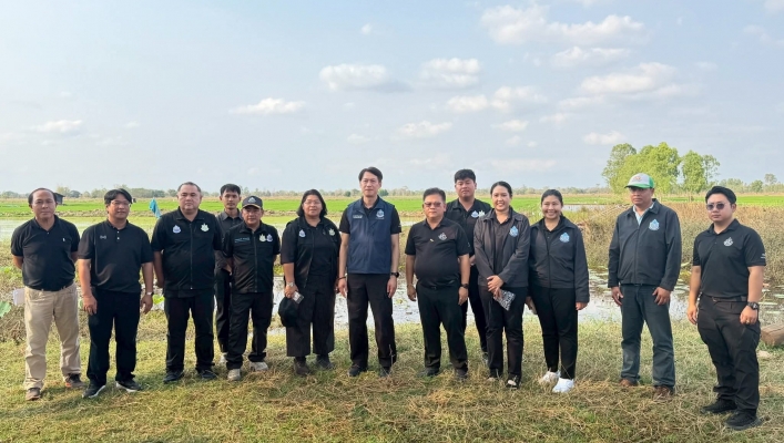 กรมทรัพยากรน้ำ ลงพื้นที่ติดตามความก้าวหน้าโครงการอนุรักษ์ฟื้นฟูห้วยลอง สนับสนุนแผนพัฒนาหนองหาร (พื้นที่ต้นน้ำ) ตำบลนาแก้ว อำเภอโพนนาแก้ว จังหวัดสกลนคร