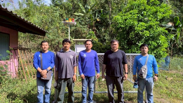 กรมทรัพยากรน้ำ โดย สำนักงานทรัพยากรน้ำที่ 1 ส่วนอุทกวิทยาที่ 2 เชียงราย “ ตรวจสอบ ซ่อมบำรุงสถานีเตือนภัยล่วงหน้า (Early Warning) ในเขตพื้นที่ จ.พะเยา ”